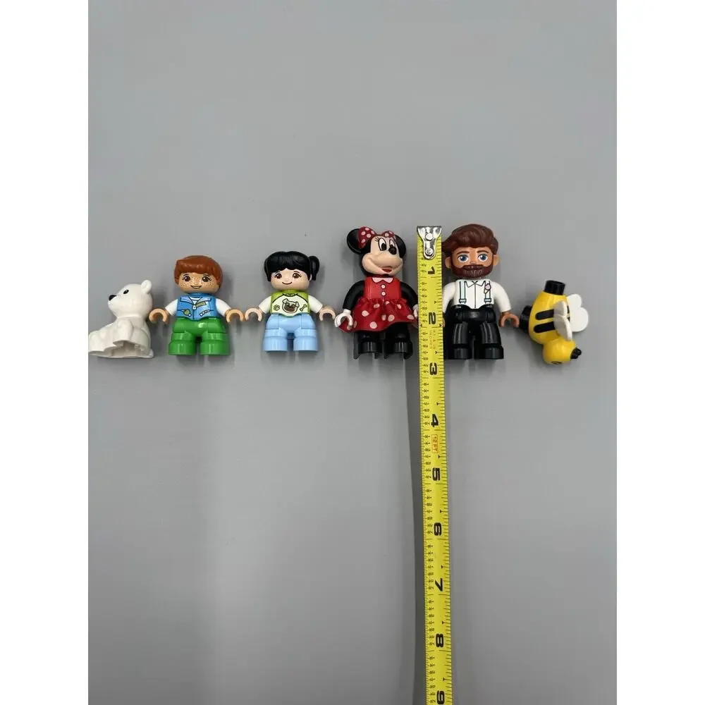 Lot of 50 Lego Duplo Vehicle Pieces Cars Figures Accessories Etc